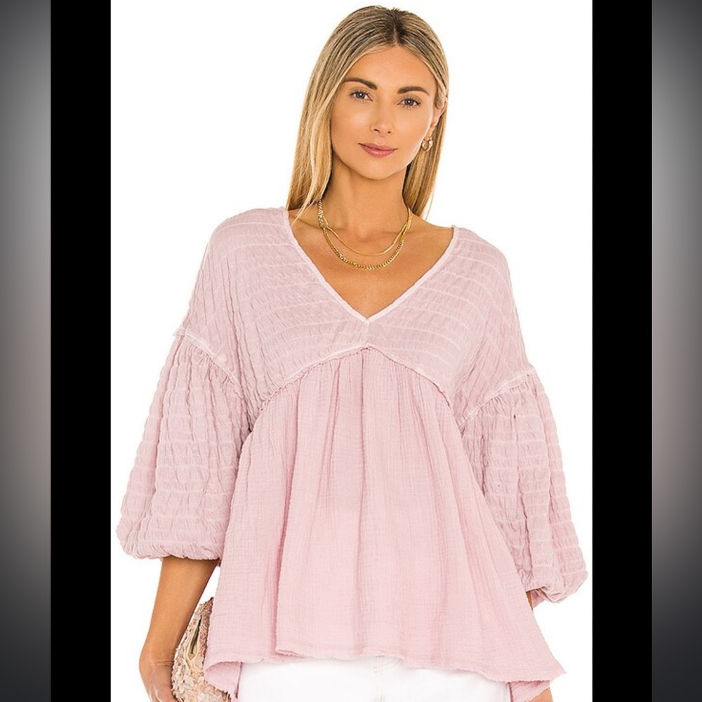 Free People We The Free Flower Power Top in Daytime Small